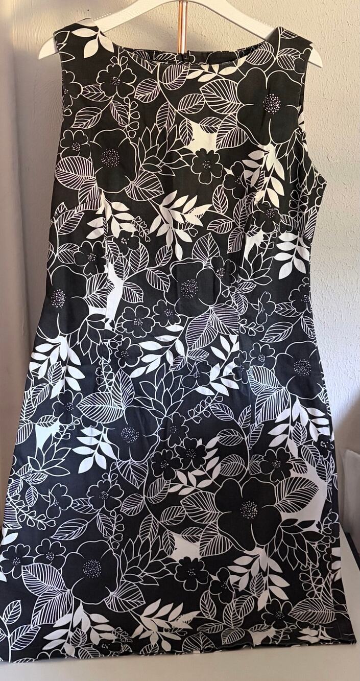 Women's Danny & Nicole Sleeveless Floral Shift Dress Sz 6